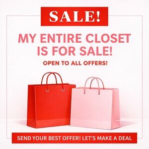 ✨ Closet Clean out Sale ✨